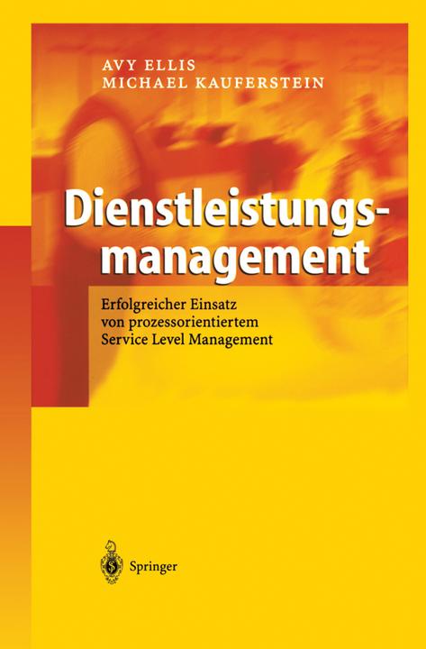 Produktbild Dienstleistungsmanagement (Deutsch, Avy Ellis, Michael Kauferstein, 2012)