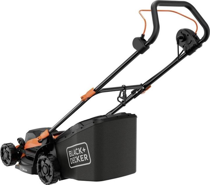 Produktbild Black & Decker Elektro Rasenmäher 1400 W Schnittbreite (max.) 340 mm (Akkubetrieb, Netzbetrieb)