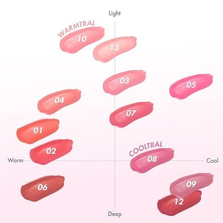 Produktbild Amuse Dew Tint Lang anhaltender Lipgloss