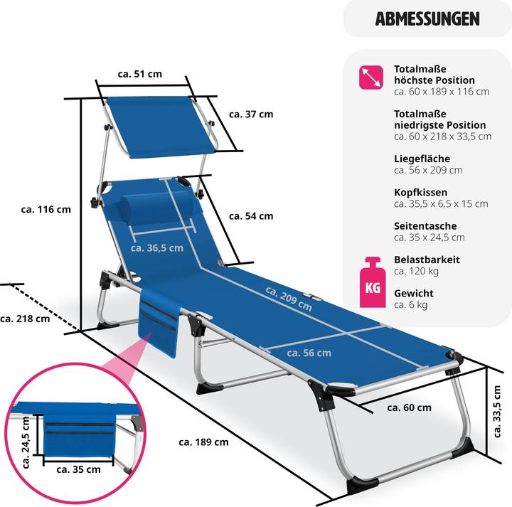 Immagine prodotto tectake Aurelie (218 cm)