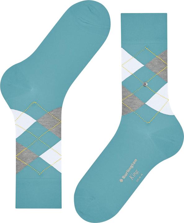 Produktbild Burlington King Argyle Baumwollsocken (Einzelpack, 40 - 46)