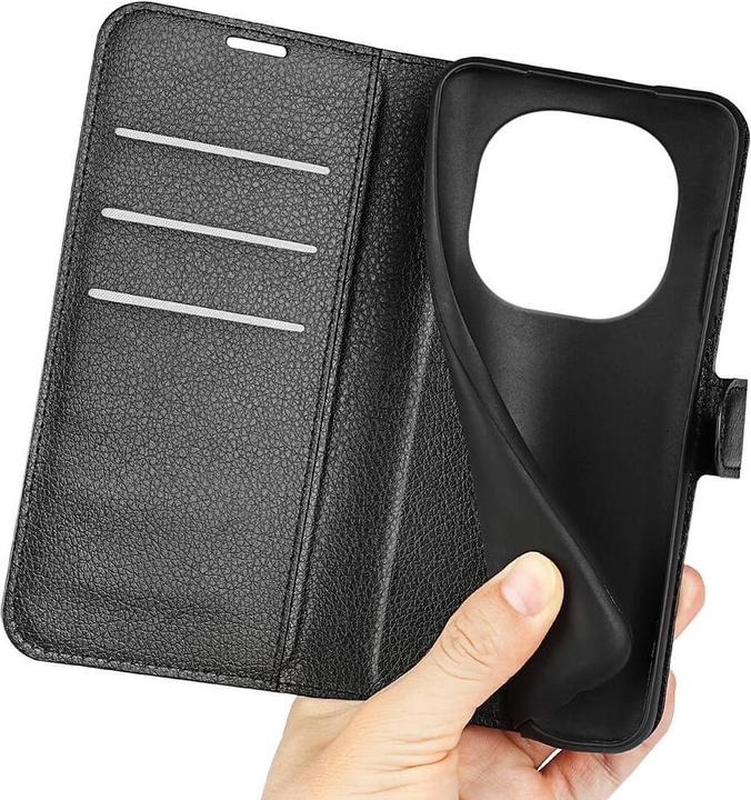 Produktbild Cover-Discount Xiaomi Redmi Note 14 Pro 5G - Leder Etui Hülle (Xiaomi Redmi Note 14 Pro 5G)