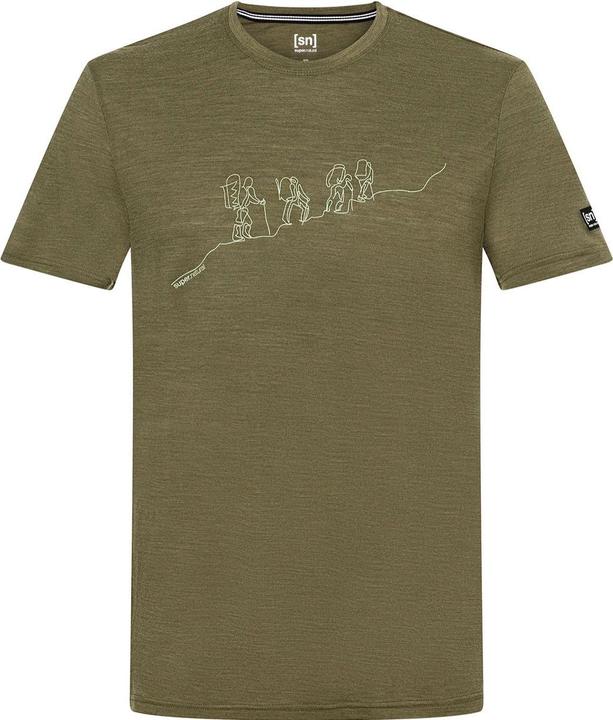 Olive Night Melange, celadan green