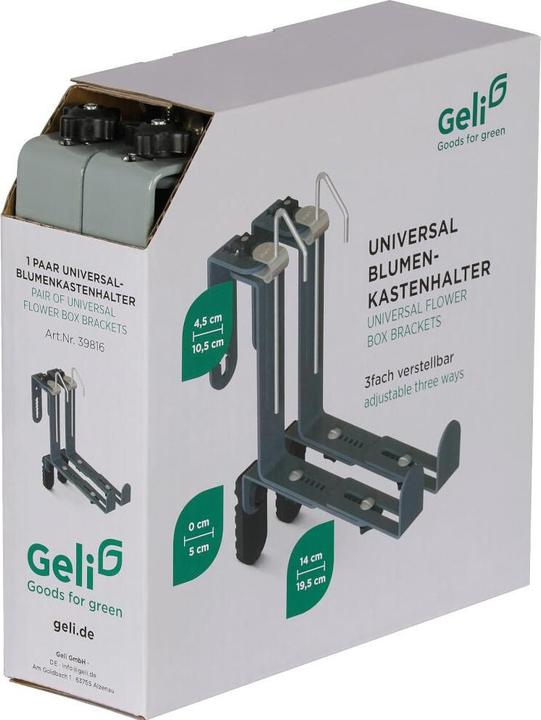 Produktbild Geli Blumenkastenhalter betonf