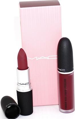 Produktbild MAC Cosmetics Powder Kiss Lip Kit Like Mother (Burning love)