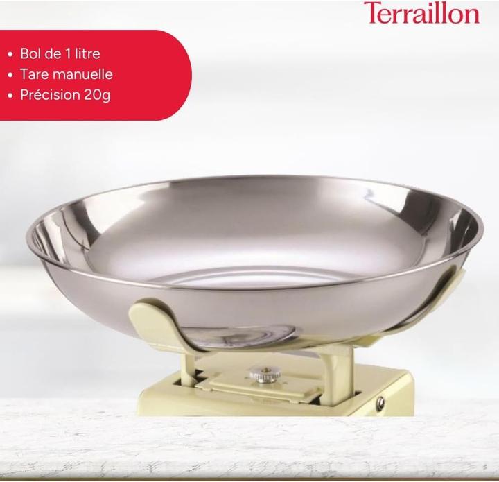 Immagine prodotto Terraillon Bilancia da cucina Trad 500