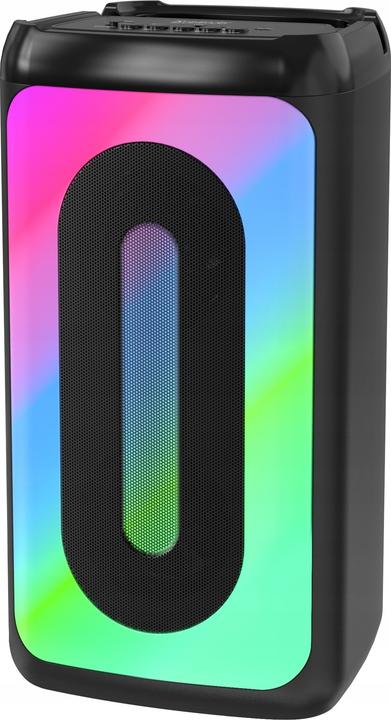 Produktbild Defender CONCERTO Bluetooth Lautsprecher 20W MP3/FM/SD/USB/AUX/TWS/LED/MIC KARAOKE schwarz + Mikrofo