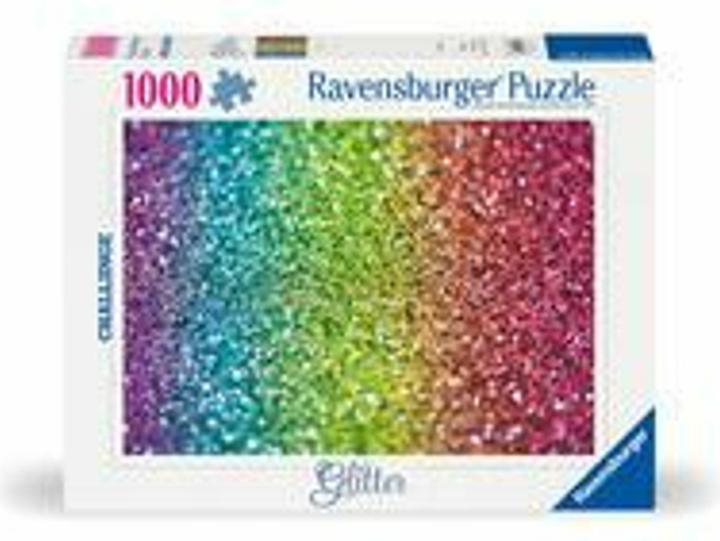 Productafbeelding Ravensburger Challenge Puzzel 12000116 - Glitter - 1000 stukjes puzzel voor volwassenen en kinderen van (1000 onderdelen)