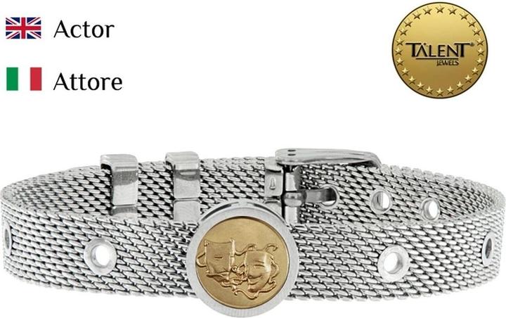 Immagine prodotto Talent Bracciale Gioielli Talento Attore (Argento)