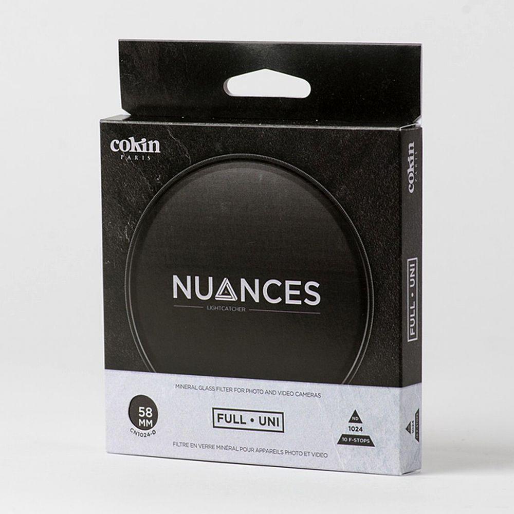 Thumbnail - Cokin Nuances Graufilter ND1024 52mm (52 mm, ND- / Graufilter, 1024 mm), Objektivfilter, Grau