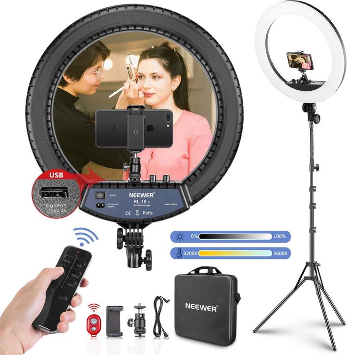 Produktbild Neewer 18 Zoll LED Ringlicht