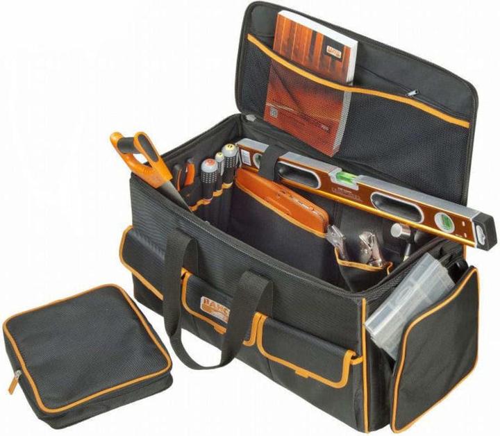 Produktbild Bahco Stoff-Werkzeugtasche mit Teleskopgriff und Rädern, 73 l, 385 mm × 325 mm × 665 mm (1 Teile)