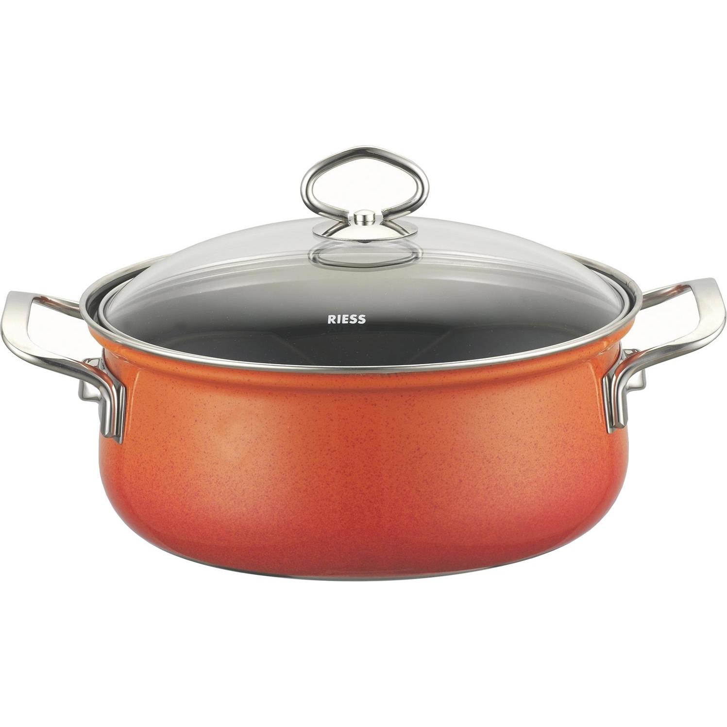 Riess 0655-34 (16 cm, Kochtopf, Emaille) (0655-34)
