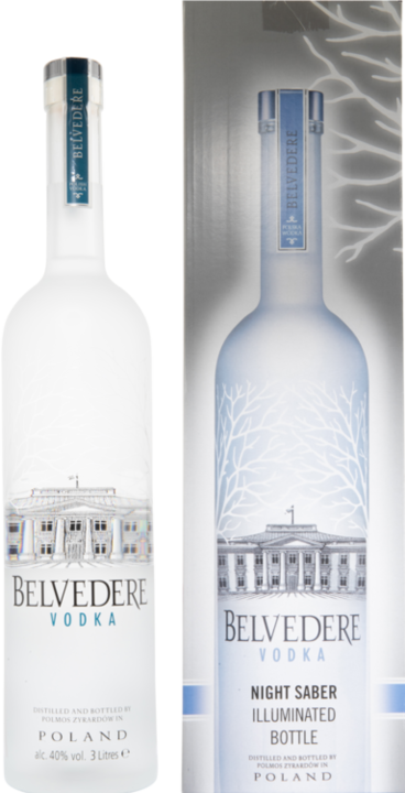 Produktbild Belvedere Vodka Jeroboam Luminous Night Saber mit LED-Beleuchtung (1 x 300 cl)