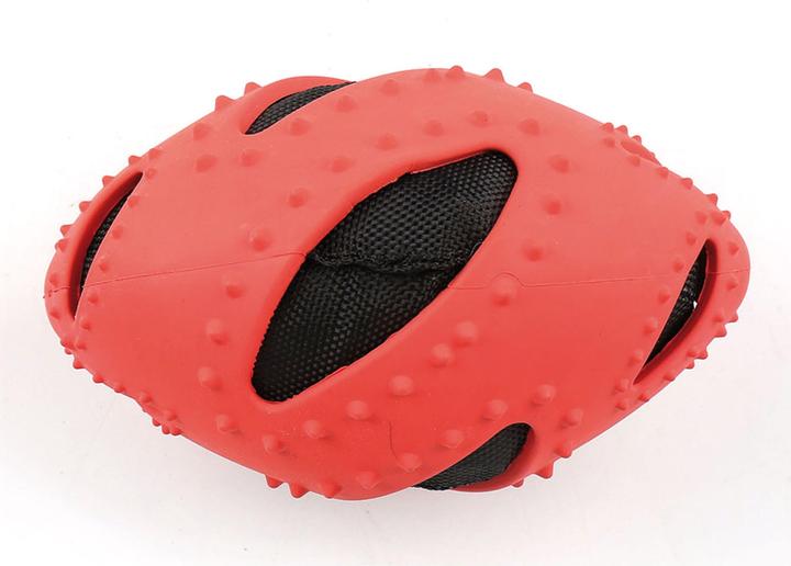 Image du produit Swisspet Jouet pour chien Joy-Rugbyball L=17cm (Jouet à balle chien)