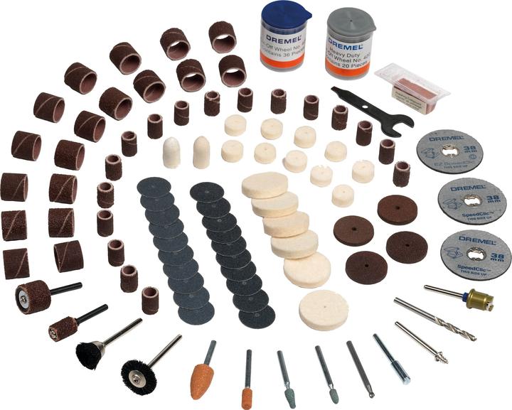 Produktbild Dremel Mehrzweck-Zubehörset 150 tlg.