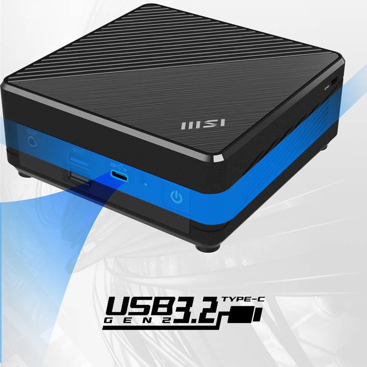 Actual product image MSI Cubi N ADL-006DE (Intel N200, 4 GB, 128 GB, Intel UHD Graphics)