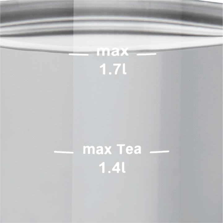Actual product image WMF Glass Kettle with Temperature Selection 1,7l Tea Strainer Keep Warm Function Lono 3000W (1.70 l)