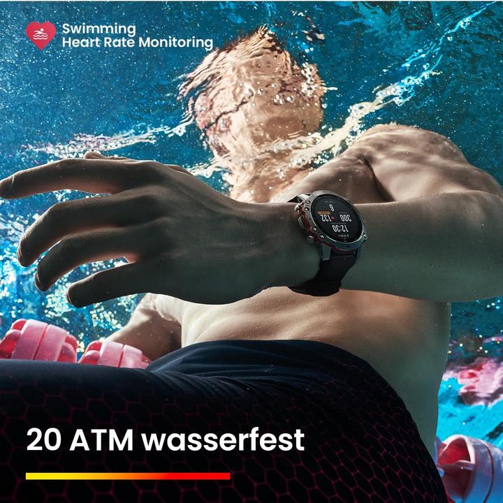 Actual product image Huami Smartwatch Amazfit Falcon Czarny (W2029OV1N)