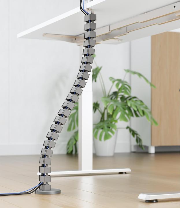 Produktbild equip Eqiup Deluxe Kabelführng 130cm für Unterschichtmontage grau (3.50 cm)