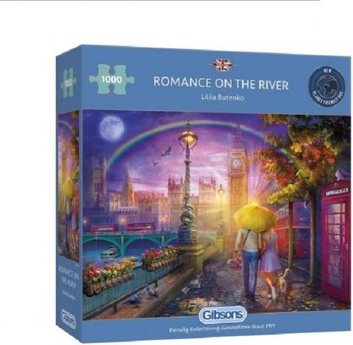 Gibsons Puzzel Romantiek op de rivier 1000 stukjes (1000 onderdelen)