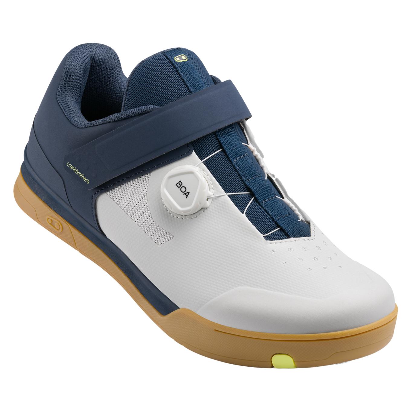 Crankbrothers, Unisex, Veloschuhe, Stamp Schuh Boa (43), Schwarz, Blau, Grau