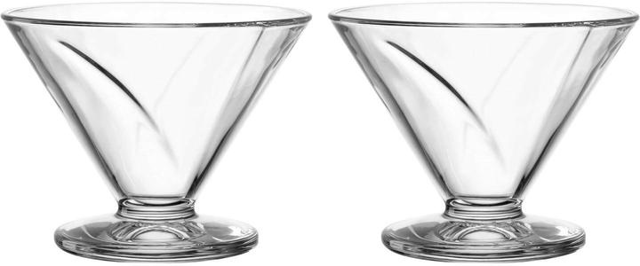 Actual product image Leonardo Schale Cono 2 Stück, 270 ml, Transparent (12 cm, 0.27 l, 2 x)