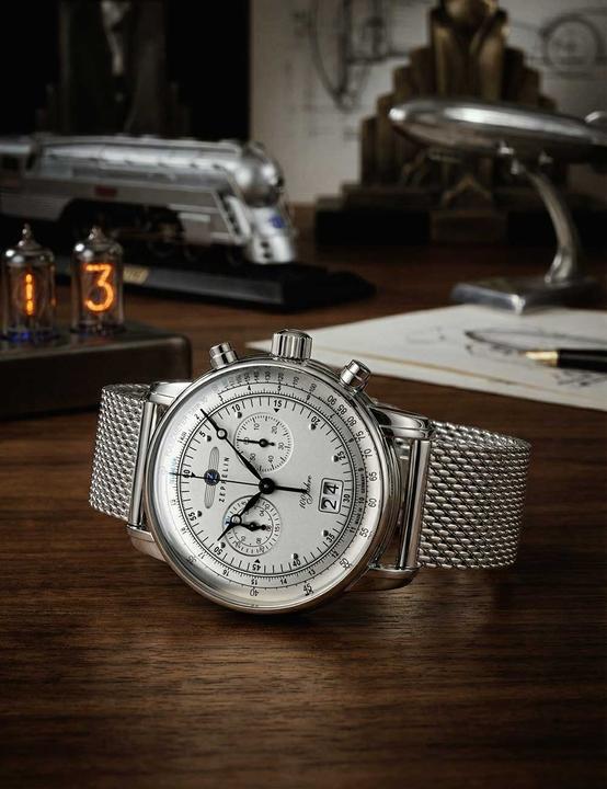 Immagine prodotto Zeppelin 100 anni 7690M-1 Orologio al quarzo WYP (Cronografo, Orologio da polso analogico, 42 mm)