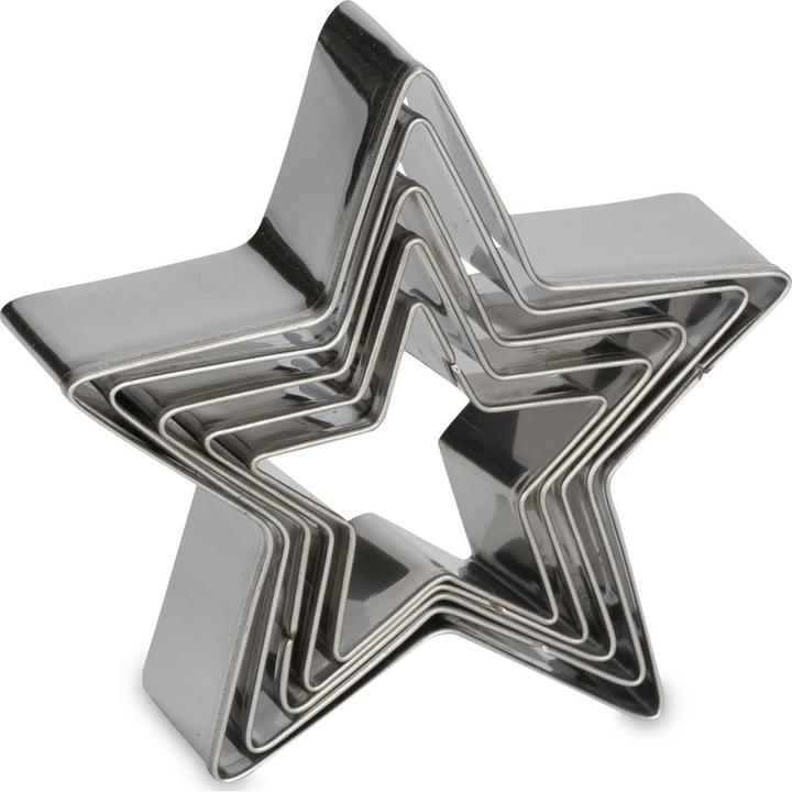 Patisse Keksausstecher Sterne-Set 5-teilig