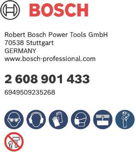 Productafbeelding Bosch Professional Zubehör Blau Zubehör 2608901433 Präzision für Bleche Hartmetall 50 mm (50 mm)