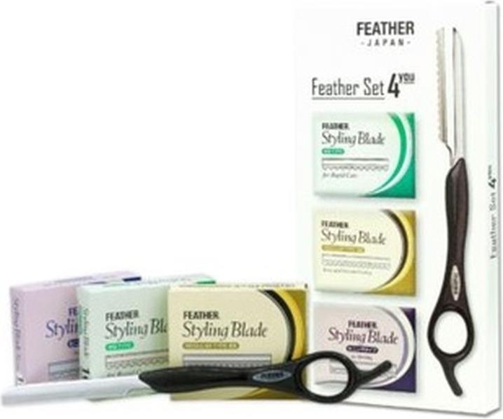 Actual product image Feather Set 4 You