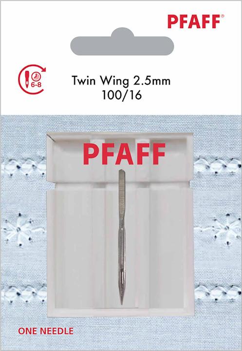 Pfaff PF Zwillingsnadel WING 2.5MM 100/16 1PK