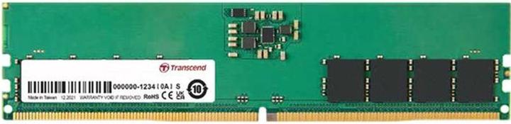 Actual product image Transcend JetRam JM4800ALG-8G, 8 GB, 1 x 8 GB, DDR5, 4800 MHz, 288-pin DIMM (1 x 8GB, 4800 MHz, DDR5 RAM, DIMM)