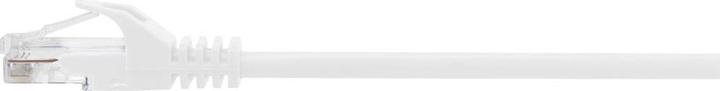 Actual product image Renkforce RF-5043844 RJ45 network cable, patch cable CAT 5e U/UTP 15.00 cm White m (U/UTP, CAT5e, 0.15 m)