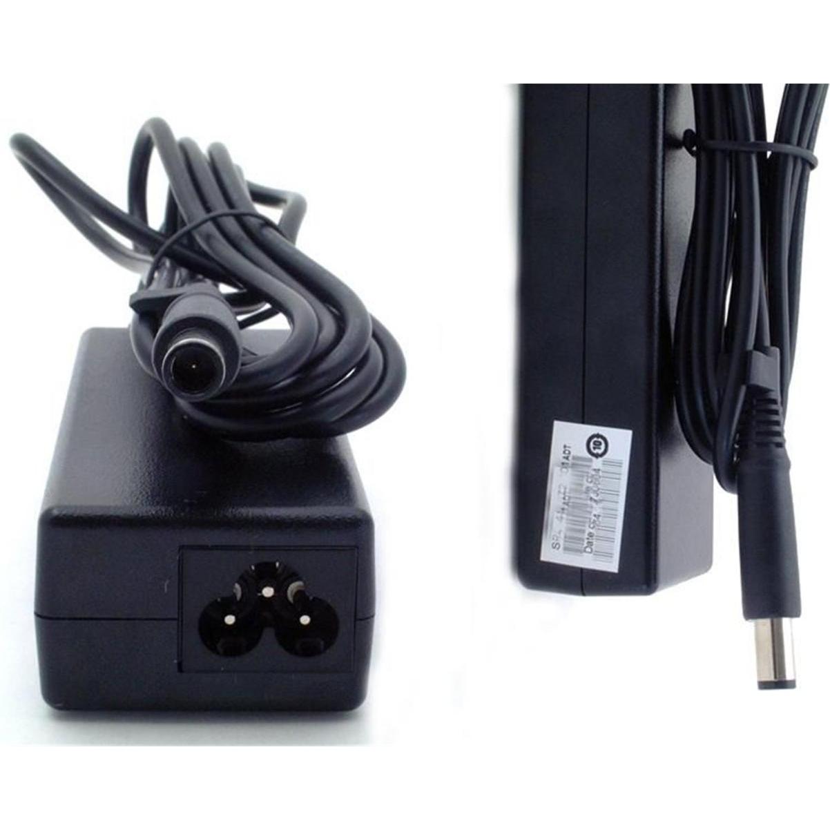 HP 463958-001 AC-Adapter, 65W (65 W), Notebook Netzteil, Schwarz