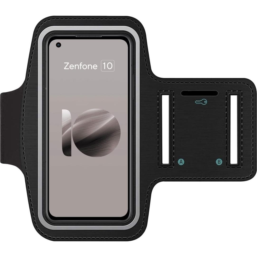 SmartFitness Asus Zenfone 10 Handy Sport Armband, Smartphone Sportarmband, Schwarz