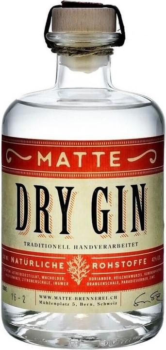 Actual product image Matte Brennerei dry gin (1 x 50 cl)