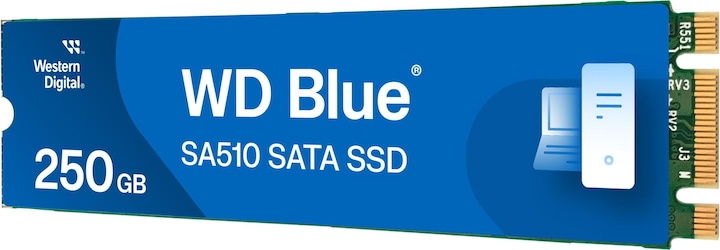 Actual product image WD Blue SA510 (250 GB, M.2 2280)