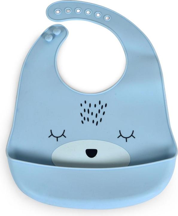 Actual product image Cangaroo Baby Bib Oscar Silicone (4 months)