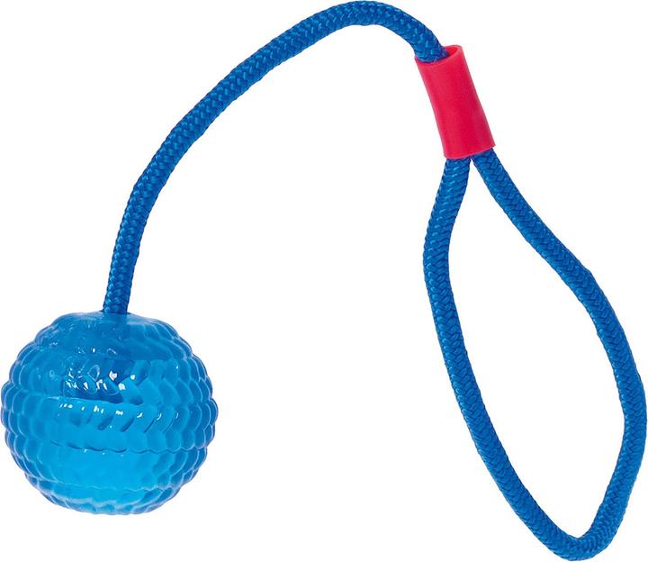 Swisspet Ball with throwing rope, ø7cm (Ball toy dog)