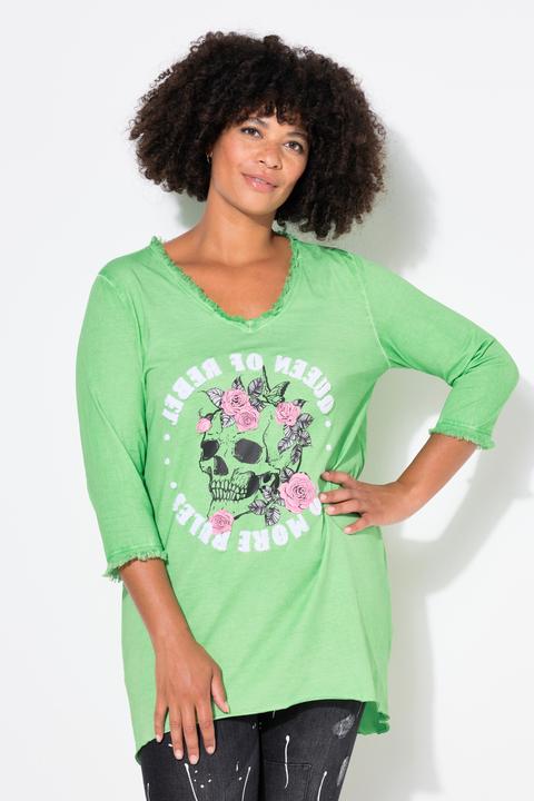 Produktbild Angel of Style T-Shirt, A-Linie, Totenkopf-Motiv (50)