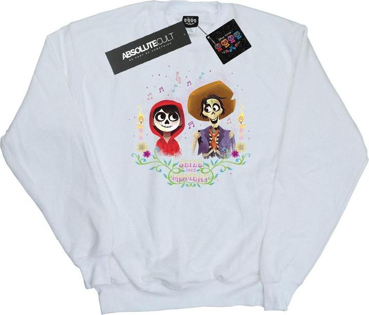 Actual product image Disney Womens/Ladies Coco Miguel And Hector Sweatshirt (XL)