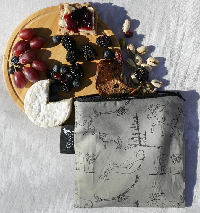 Produktbild Colibri wiederverwendbarer Snack Bag large, Tundra