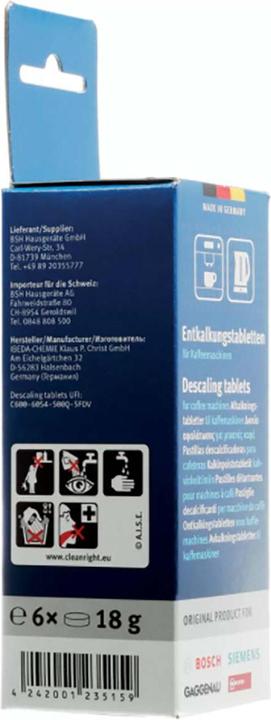 Immagine prodotto Siemens Tcz6002