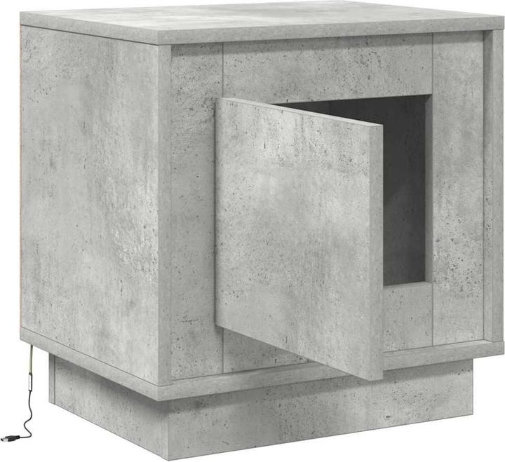 Produktbild vidaXL Moderner Nachttisch (34.50 x 34.50 x 45 cm)