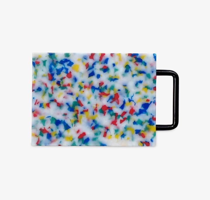 Produktbild FREDERICKS & MAE Schneidebrett hellblau/klein gemustert