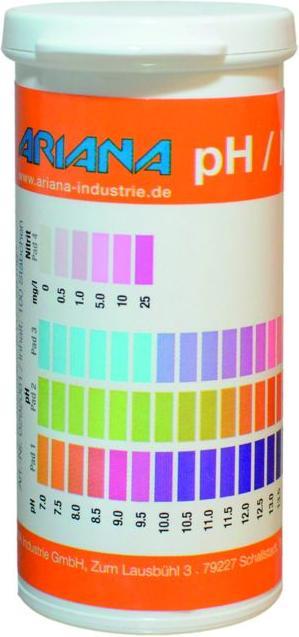 Actual product image Ariana Replacement pH-nitrite combination test strips 100 pieces
