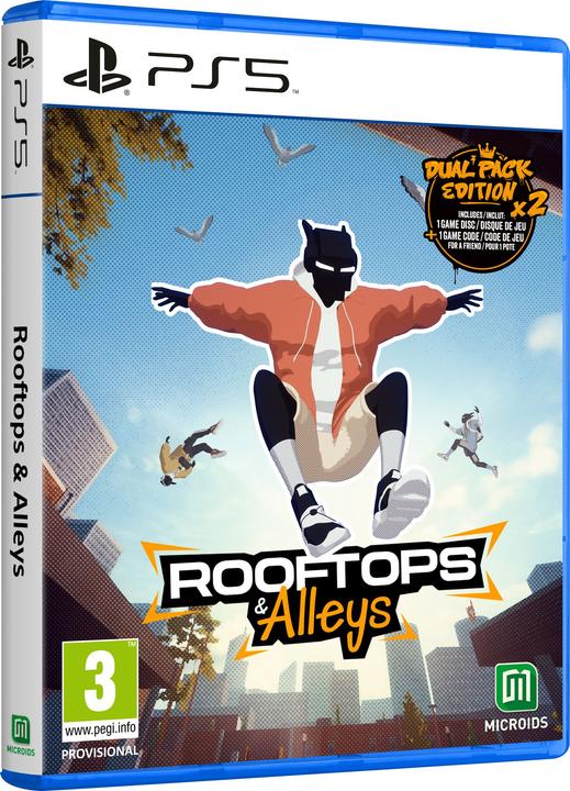 Immagine prodotto Microids Rooftops & Alleys: Parkour Game PS-5 Dual Pack Edition (PS5, DE, EN, FR, IT)
