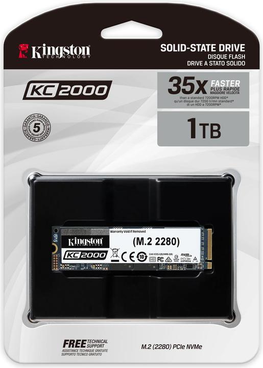 Immagine prodotto Kingston KC2000 (1000 GB, M.2 2280)