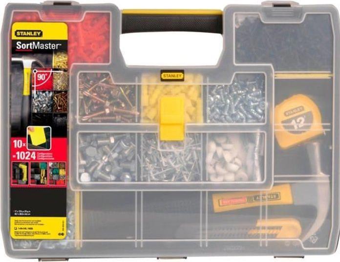Actual product image Stanley Toolbox L with removable dividers